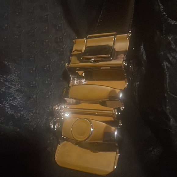 Black and Silver belt - Picture 4 of 5